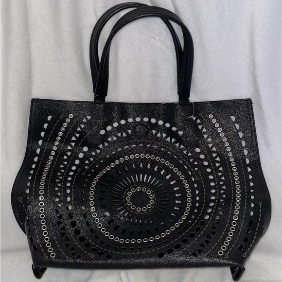 SSENSE Chinese Laundry AnnaBelle Perforated Reversible tote - Picture 1 of 1
